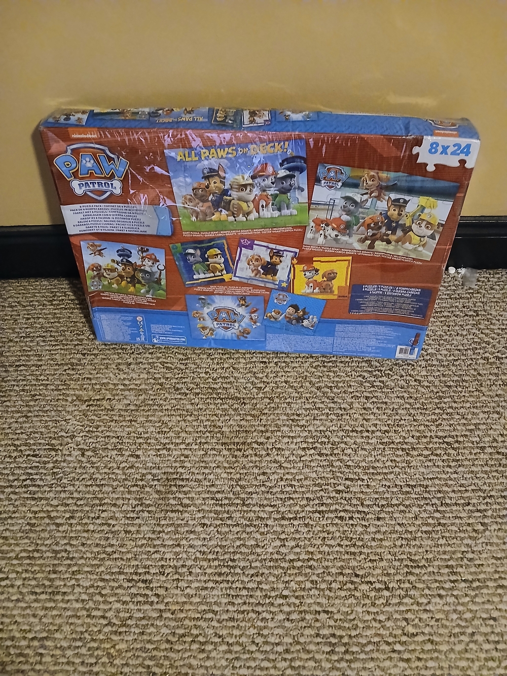 PAW Patrol Kids Puzzle Set - Blue/Red